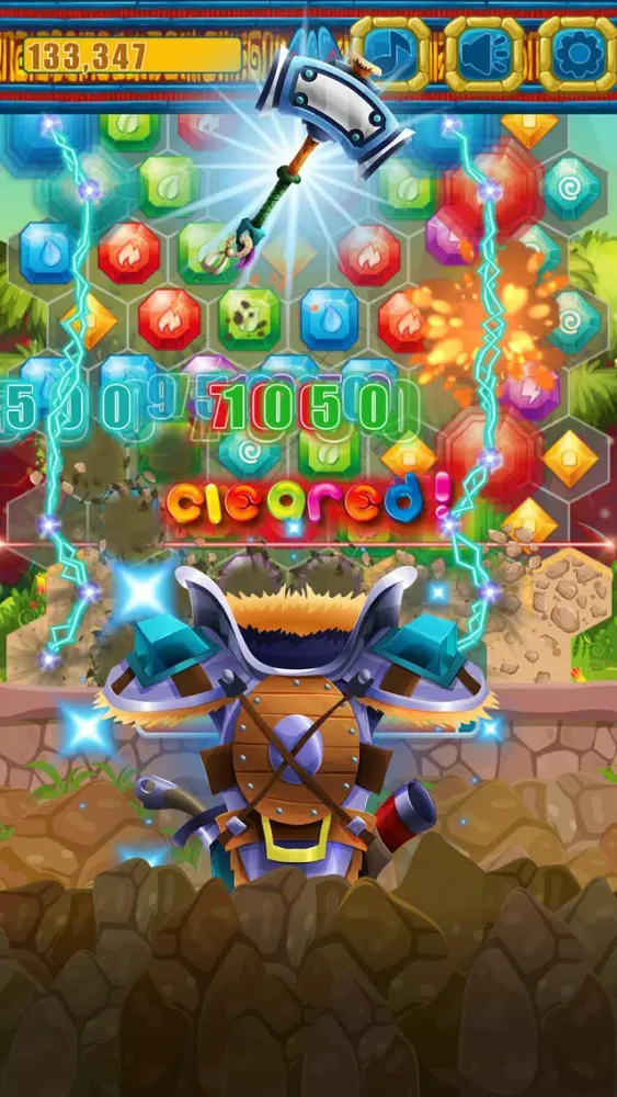 تصاویر Jewels Miner Dash Hexagon