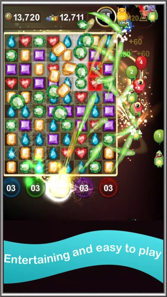 Jewels Monsters Invasion Screenshots