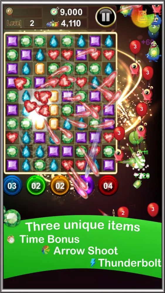 Jewels Monsters Invasion Screenshots