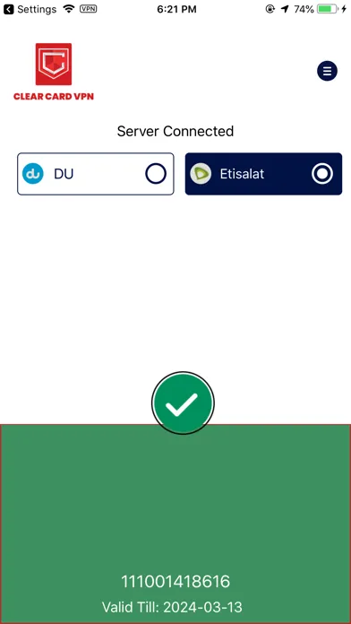 Clear Card VPN应用截图