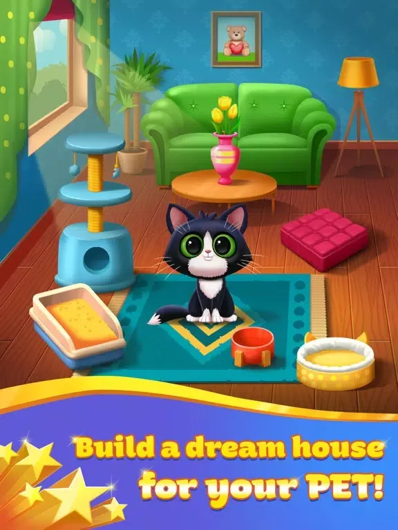 Tangkapan skrin Super Pug Story iPad 