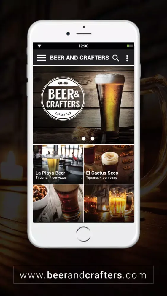 Ảnh chụp màn hình của Beer & Crafters