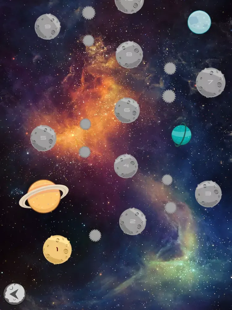 Tangkapan skrin Solaris Interstellar Wars iPad 
