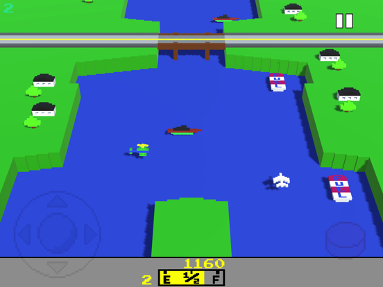 River Flight Retro Game iPad  스크린샷