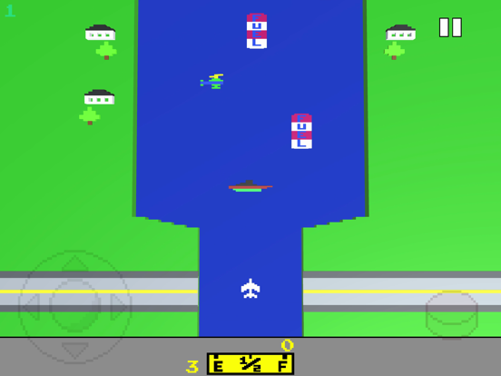 River Flight Retro Game iPad  스크린샷