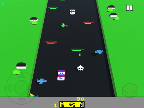 River Flight Retro Game iPad  스크린샷