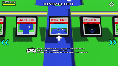 River Flight Retro Game 스크린샷