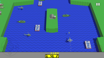 River Flight Retro Game 스크린샷