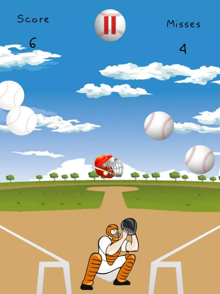 Baseball Catcher Pro - Mini Game iPad  Ekran Görüntüleri