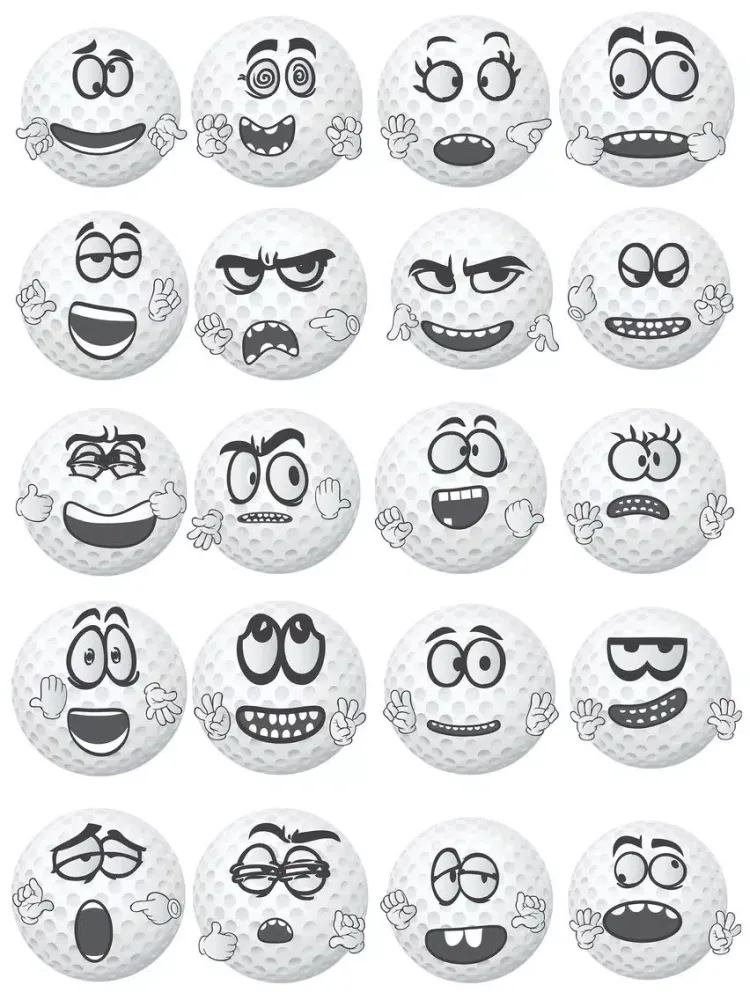 Birdie Golf Stickers iPad  سکرین شاٹس
