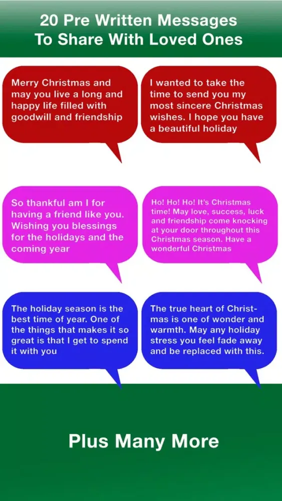 Special Messages For Christmas (Xmas) & New Years Ekran Görüntüleri