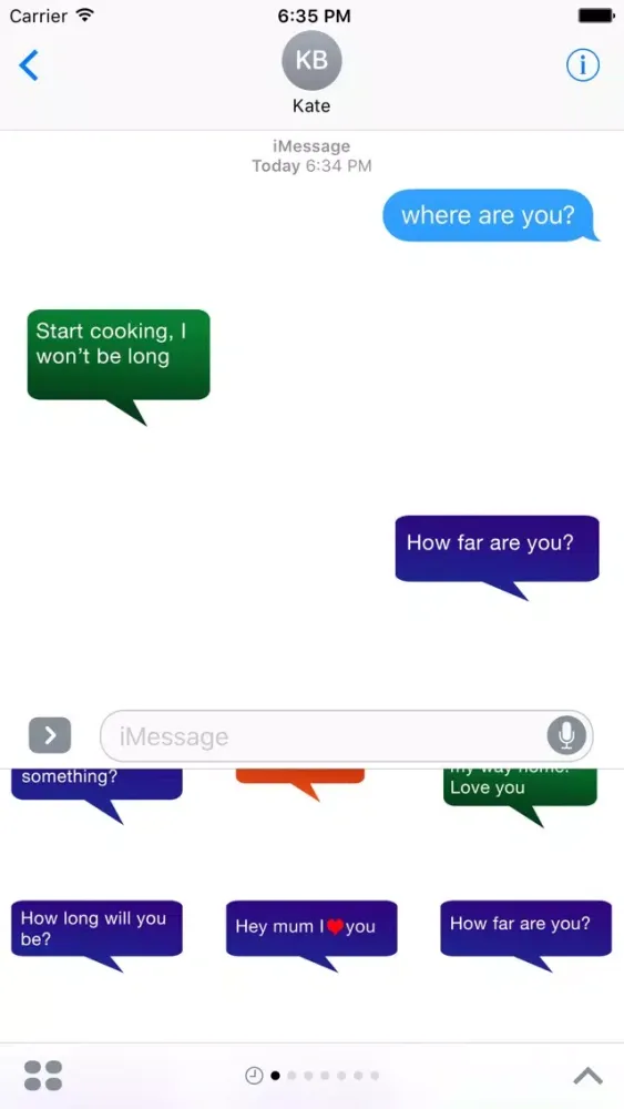 InstaMessages - Instant messaging for iMessage স্ক্রিনশট