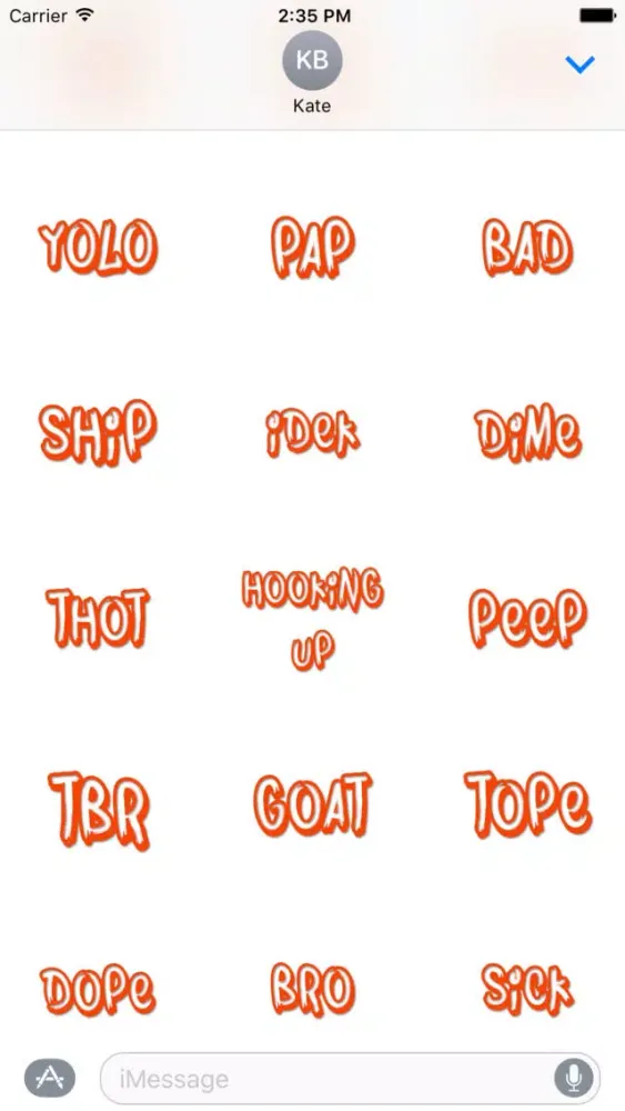 صور Slanguage - Lingo for iMessage