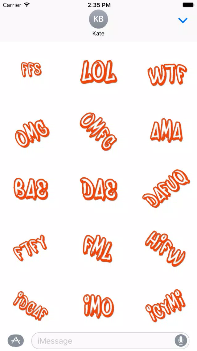 Slanguage - Lingo for iMessage应用截图