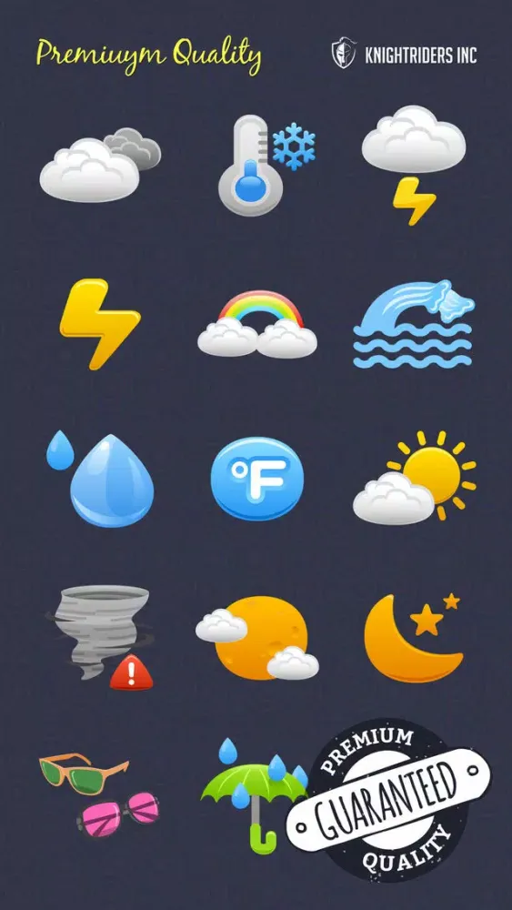 Capturas de tela do Weathermoji - Stickers For iMessage
