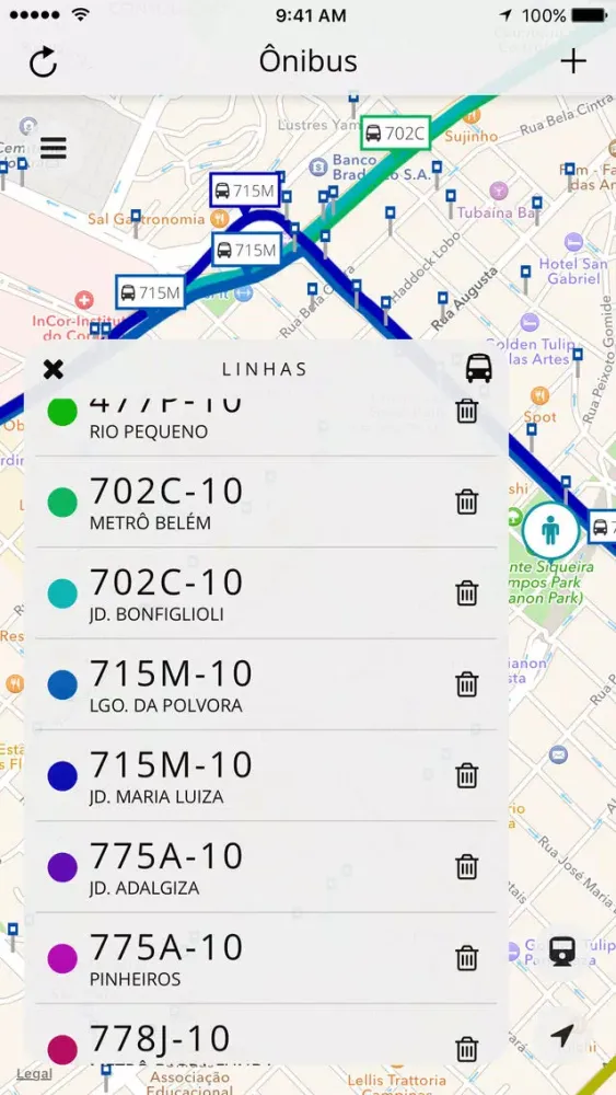 Capturas de pantalla de Inspetor do Transporte (Ônibus e Metrô SP)