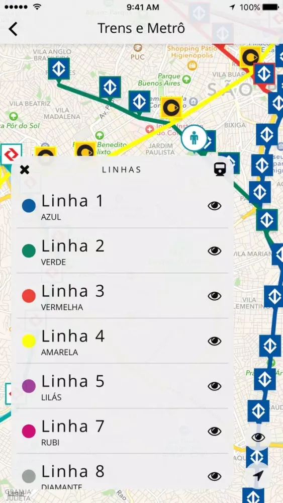 Capturas de pantalla de Inspetor do Transporte (Ônibus e Metrô SP)