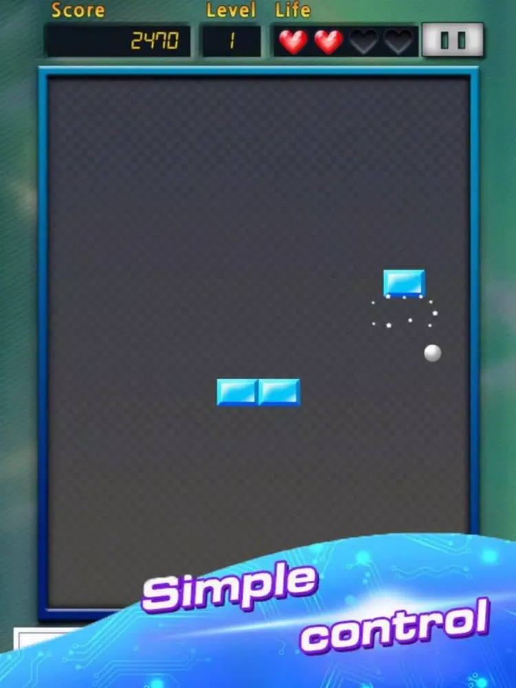 ภาพหน้าจอของ Fire Ball Pop Brick iPad 