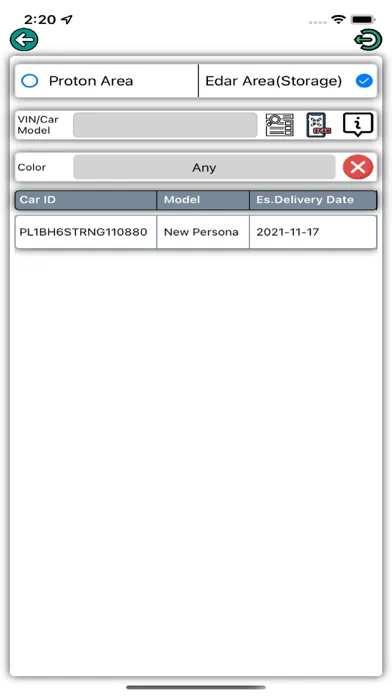 CBU Tracking سکرین شاٹس