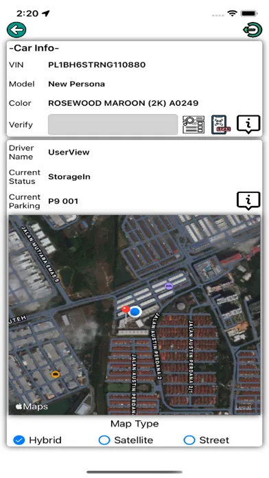 CBU Tracking سکرین شاٹس