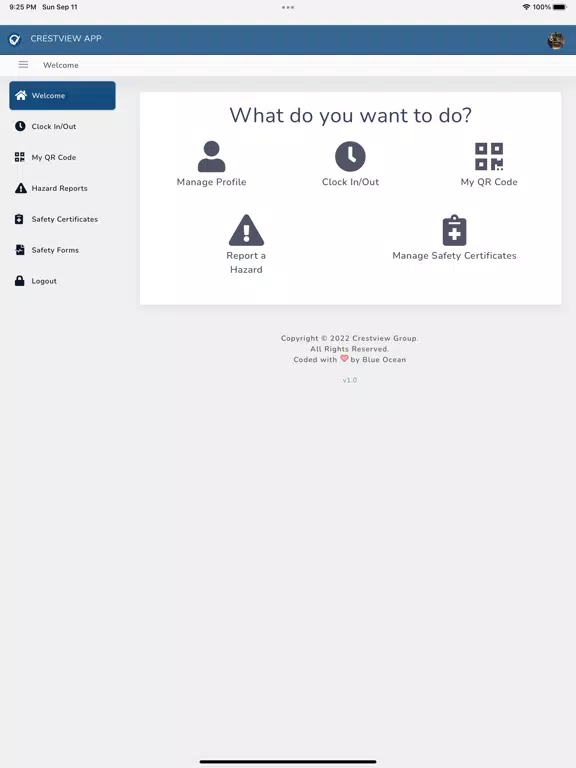 Crestview App iPad  Screenshots