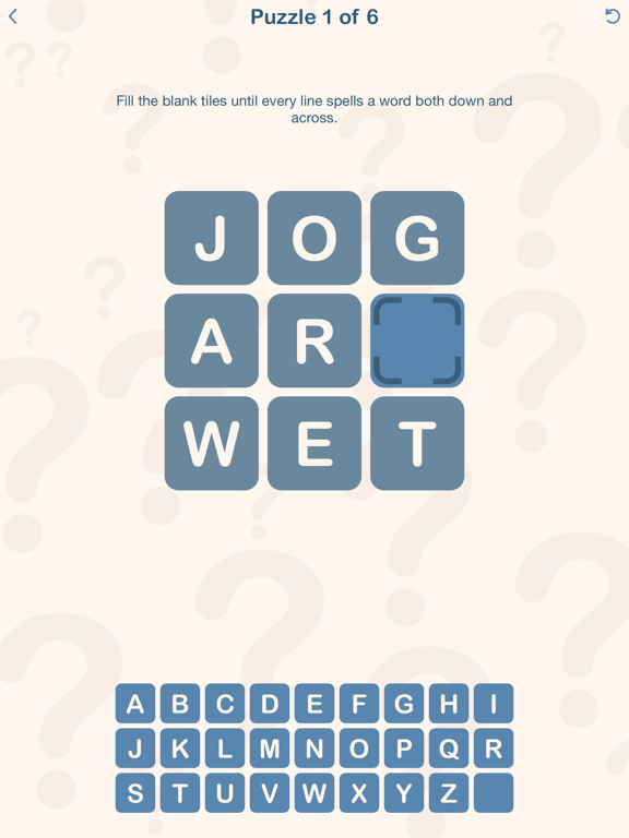 Ảnh chụp màn hình của Woven Words iPad 