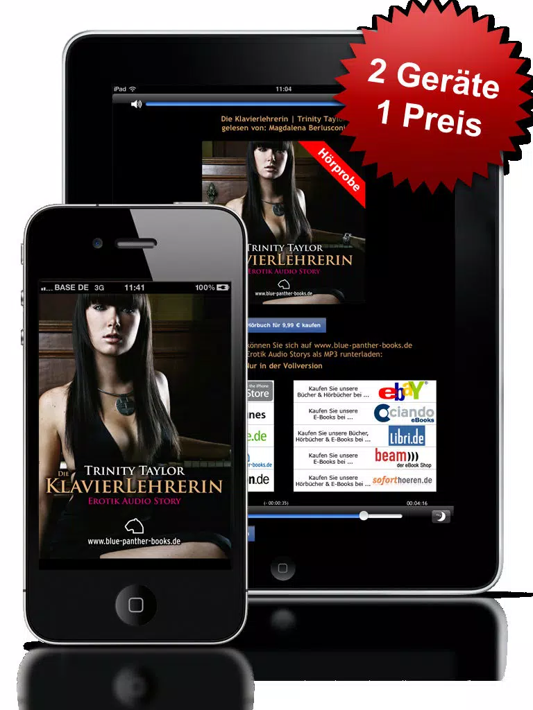 Die Klavierlehrerin von Trinity Taylor | Erotik Audio Story | Erotisches Hörbuch iPad  Screenshots