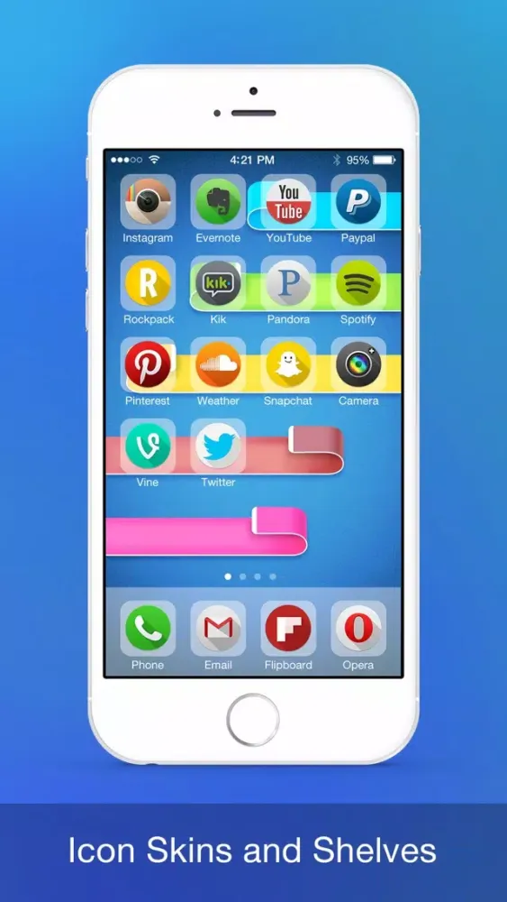 Скриншоты Cool Theme - Wallpaper for iPhone 6 & iOS 8