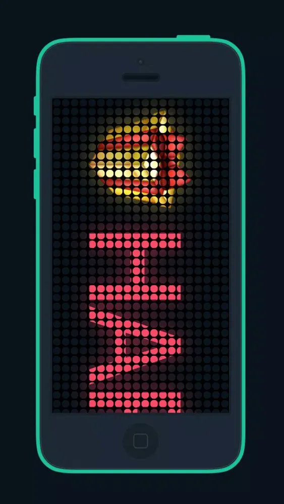 صور Scroll It Free - Display and Share Scrolling Messages with Emoji Icons and Neon Themes - ScrollIt