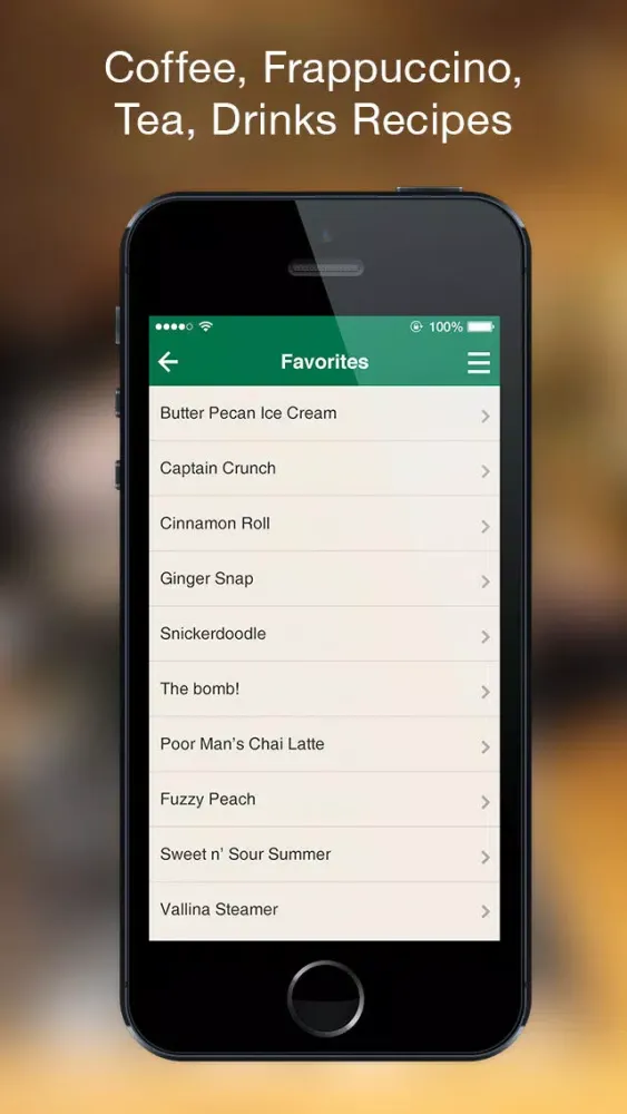 صور Secret Menu - for Starbucks Coffee