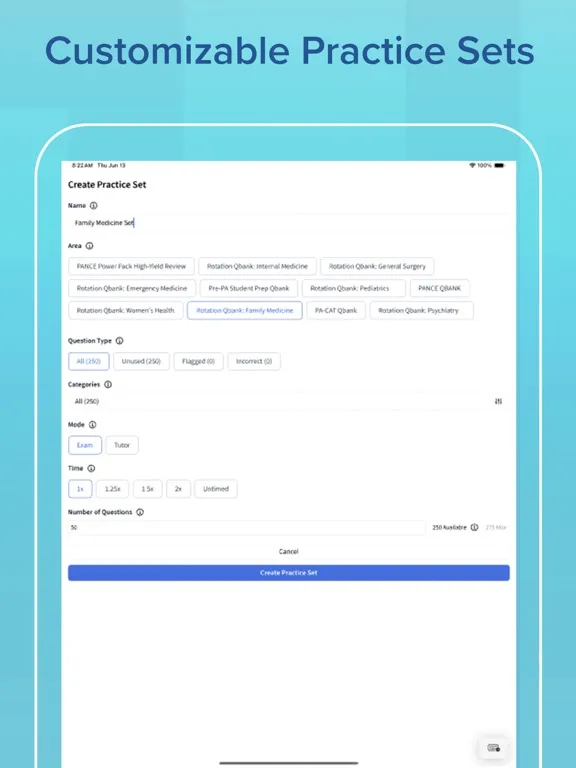 Blueprint PA Prep iPad  Screenshots