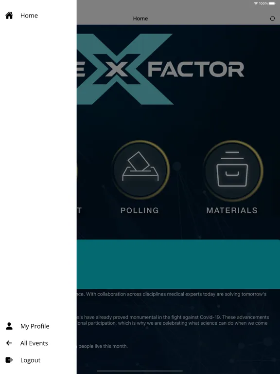 X Factor PCx iPad 應用截圖