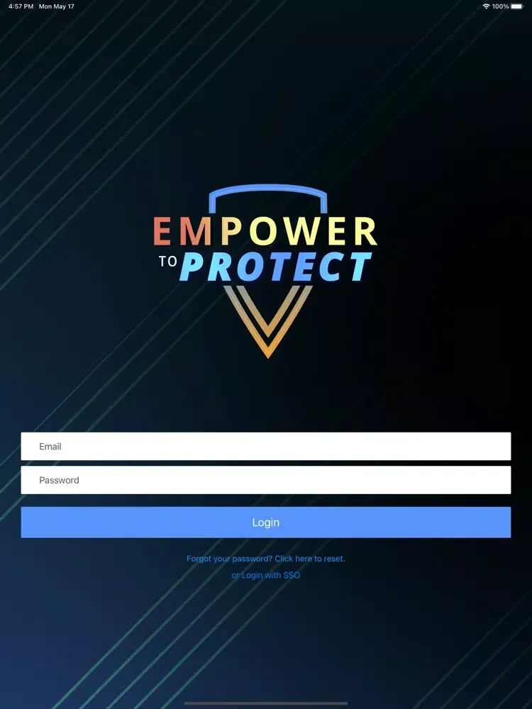 Empower to Protect iPad  スクリーンショット