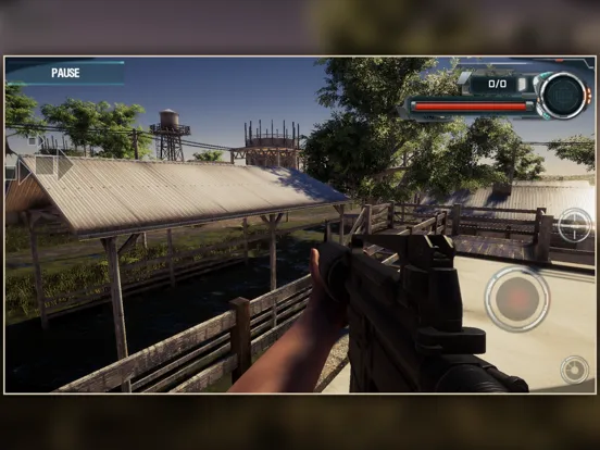 ภาพหน้าจอของ Black Commando FPS War Game iPad 
