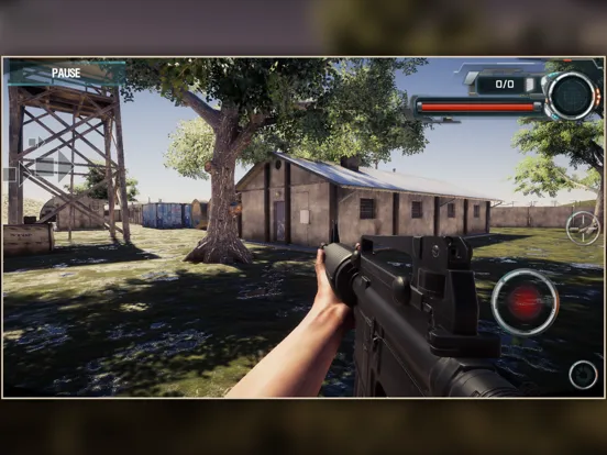 ภาพหน้าจอของ Black Commando FPS War Game iPad 