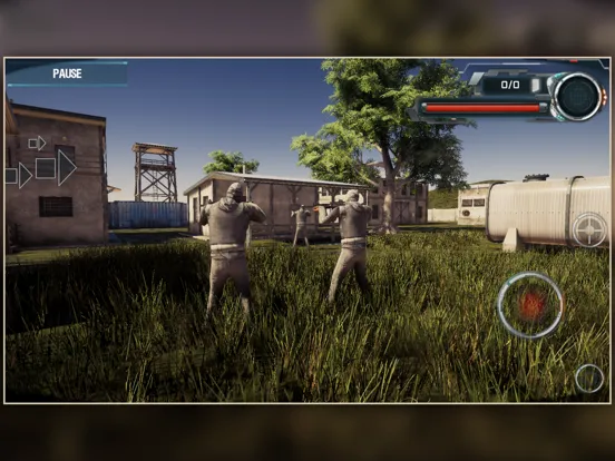 ภาพหน้าจอของ Black Commando FPS War Game iPad 