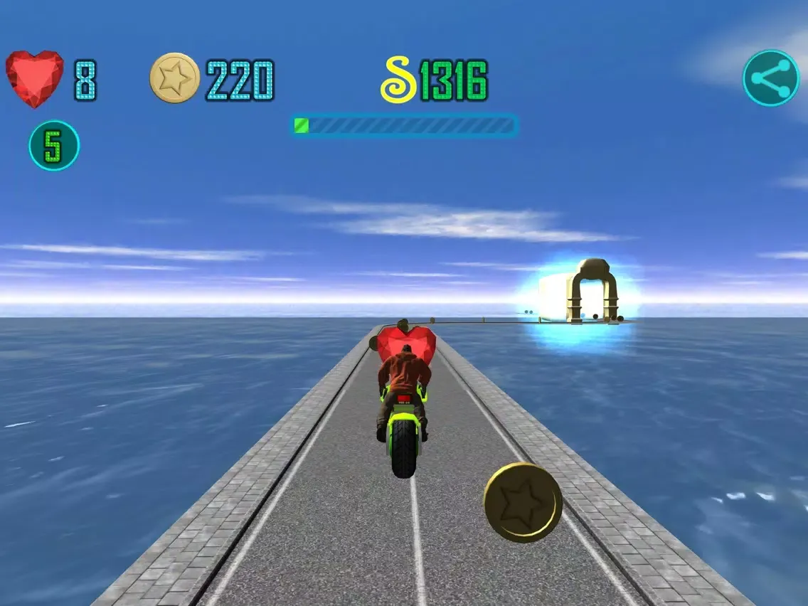 Moto Thrillz - Epic Sword iPad  Screenshots