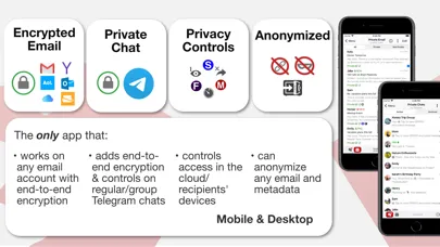 Captures d'écran de Fused Encrypted Email and Chat