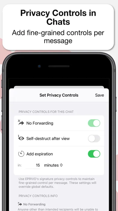 Captures d'écran de Fused Encrypted Email and Chat