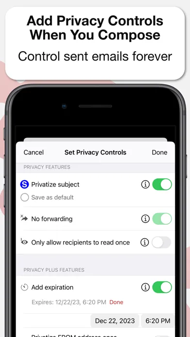 Captures d'écran de Fused Encrypted Email and Chat