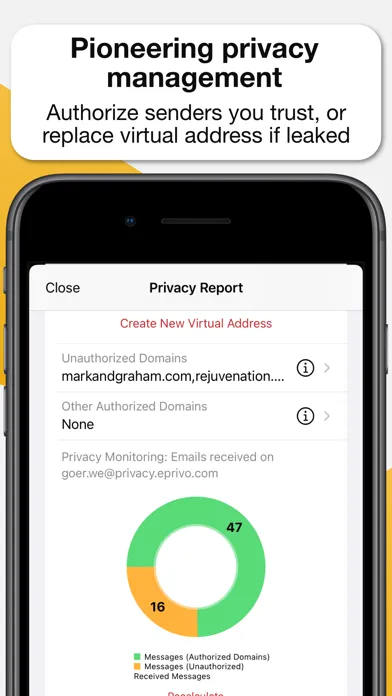 EPRIVO Private Identity Guard স্ক্রিনশট