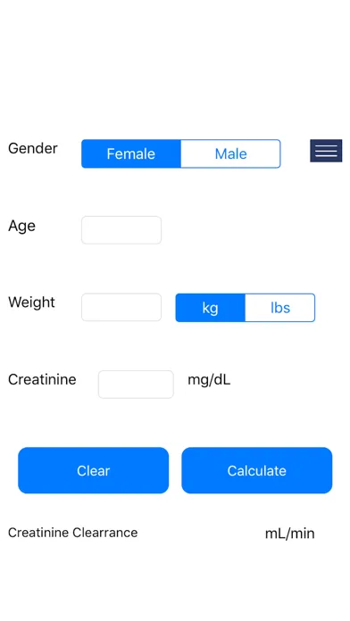 Captures d'écran de CCr Calculator