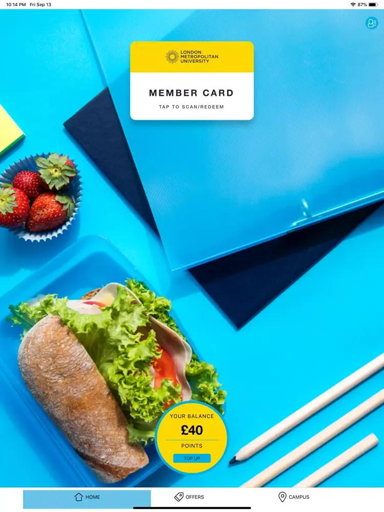 Met Card App iPad  Screenshots
