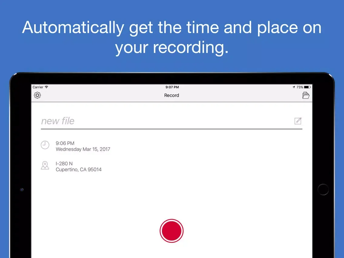 Steno: live transcription iPad 应用截图