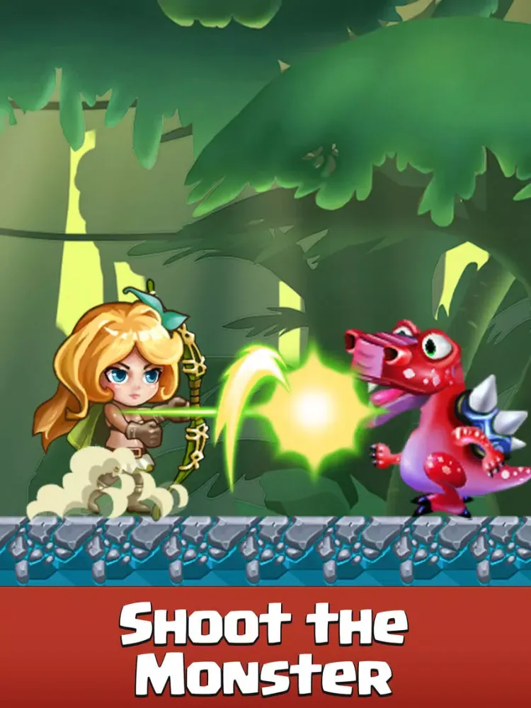 Capturas de pantalla de Archer Dash - Mystery Journey of Bowmaster iPad 
