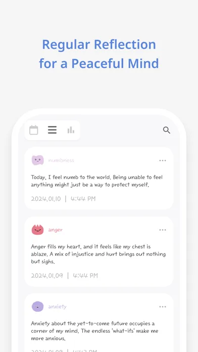 Скриншоты Heart Diary: Mood Emotion