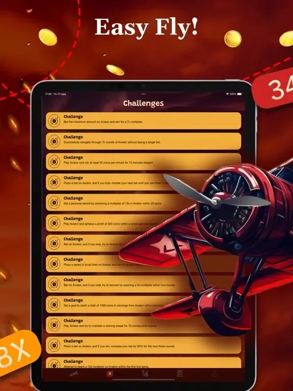 Aviator - Awesome flight iPad  স্ক্রিনশট