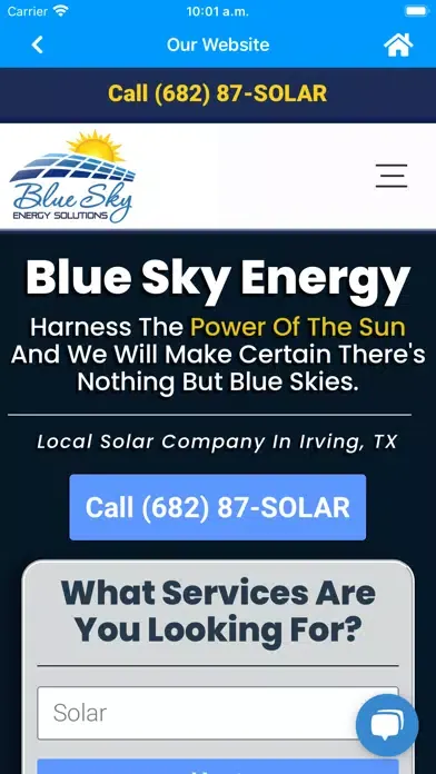 Blue Sky Energy Solutions应用截图