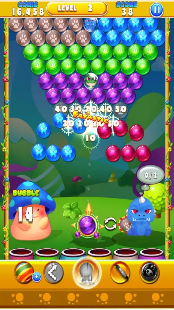 Bubble Shooter- Word Bubbles Pop Witch Land 2 Screenshots
