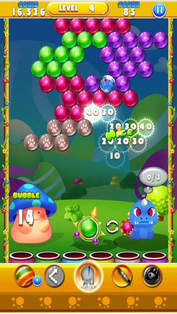 Bubble Shooter- Word Bubbles Pop Witch Land 2 Screenshots
